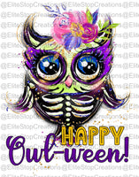 Happy Owl-Ween - EliteStop Creations