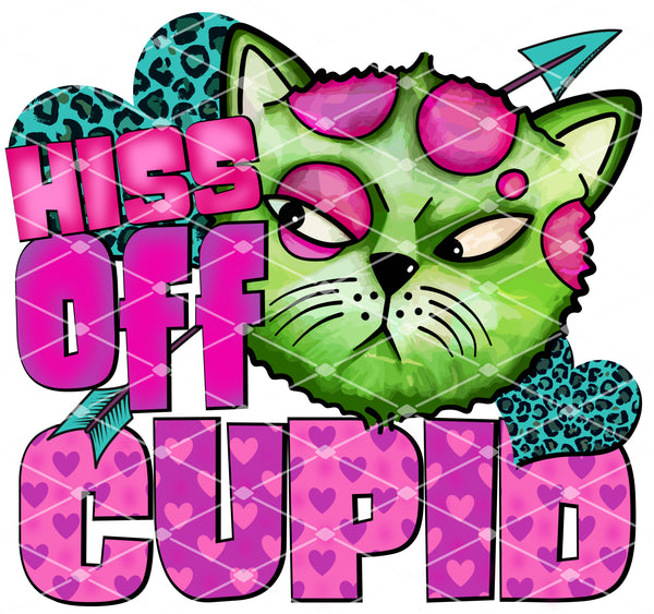 Hiss Off Cupid- Colored - EliteStop Creations