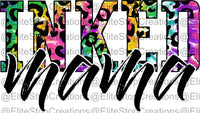 Inked Mama- Leopard Tie Dye - EliteStop Creations