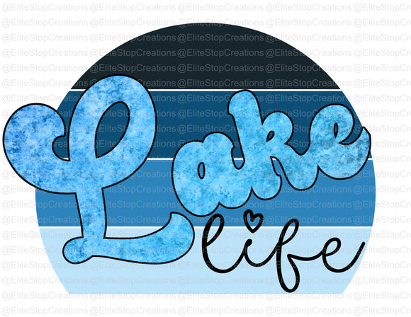 Blue Lake Life - EliteStop Creations