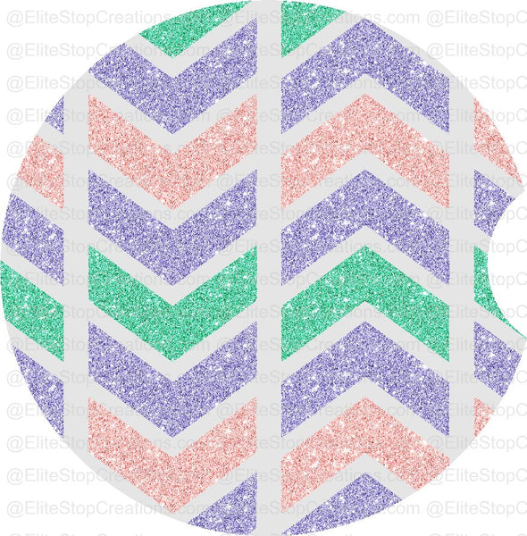 Mint Pink/Purple Chevron - EliteStop Creations