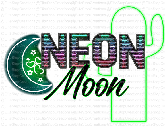 Neon Moon - EliteStop Creations