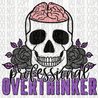 Professional Overthinker- Purple