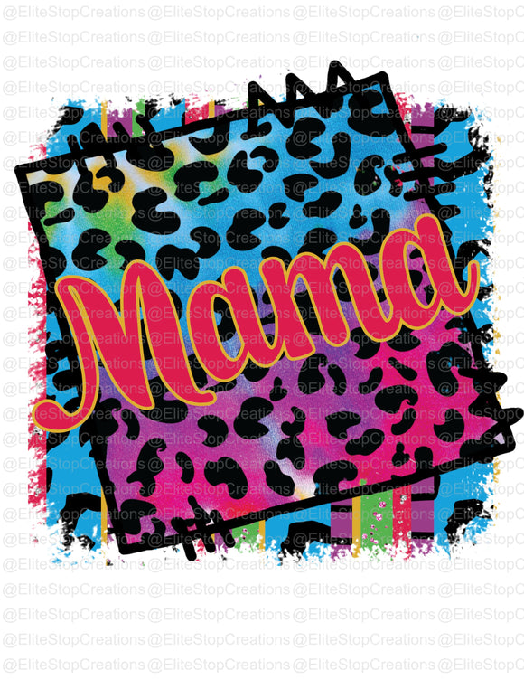 Leopard Print- Mama - EliteStop Creations