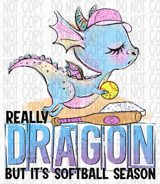 Dragon | Really Dragon but its Softball Season