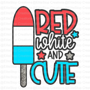 Red White & Cute - EliteStop Creations