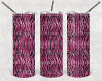 Pink & Black Tiger Striped - EliteStop Creations
