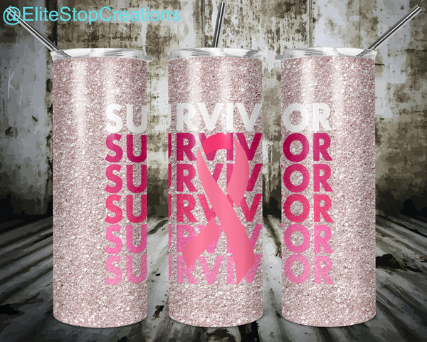 Pink Survivor - EliteStop Creations