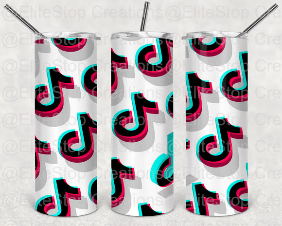 White Tik Tok - EliteStop Creations