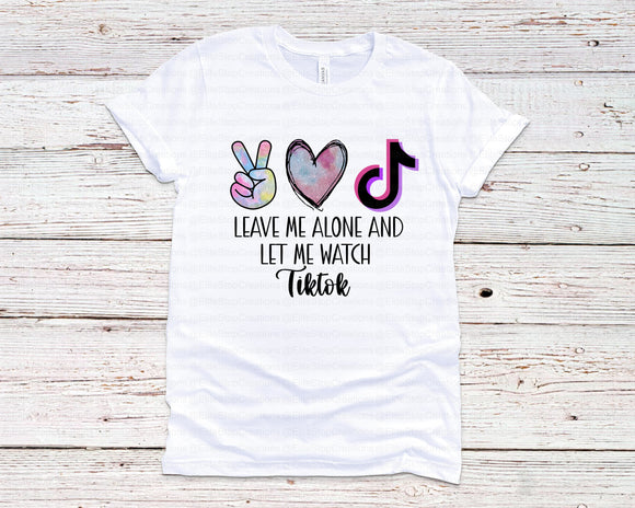 Leave Me Alone- Tik Tok - EliteStop Creations