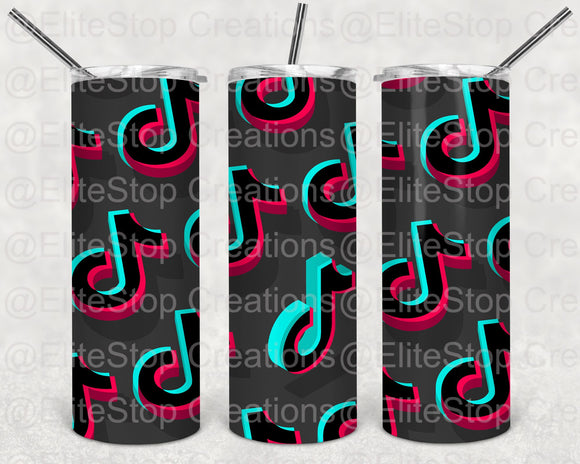 Black/Gray Tik Tok - EliteStop Creations
