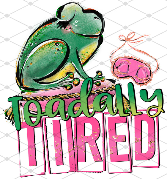 Toadally Tired - EliteStop Creations