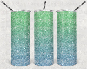 Blue & Green Ombre - EliteStop Creations