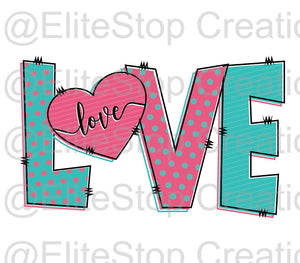 Love- Valentines Day - EliteStop Creations